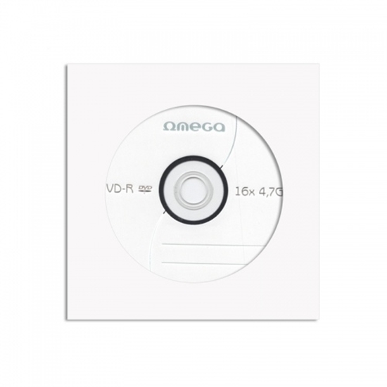 Изображение Discs Omega DVD-R 4.7GB, 16x, paper envelope x10