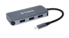 Изображение D-Link 6-in-1 USB-C Hub with HDMI/Gigabit Ethernet/Power Delivery DUB-2335