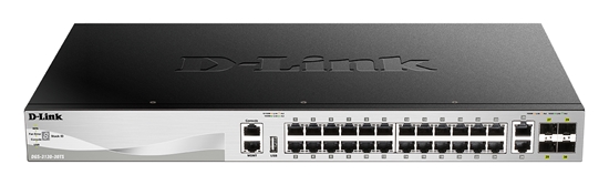 Изображение D-Link DGS-3130-30TS/E network switch Managed L3 Gigabit Ethernet (10/100/1000) Grey