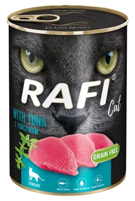 Attēls no DOLINA NOTECI Rafi Cat Adult with tuna - wet cat food - 400g