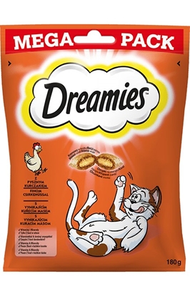 Attēls no Dreamies 4008429092008 dog / cat treat Snacks Chicken 180 g