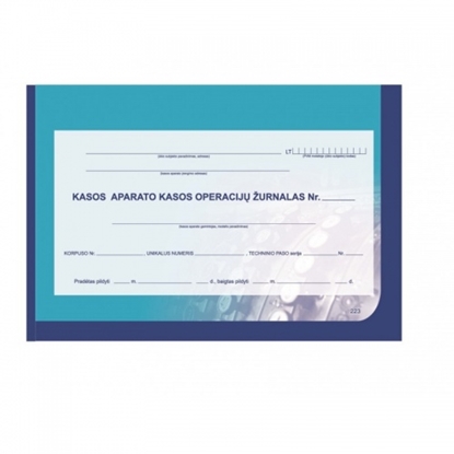 Attēls no EKA kasos operacijų žurnalas A4/731l.Horizontalus