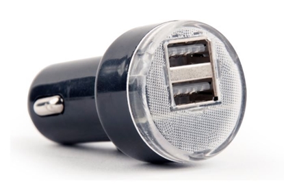 Picture of EnerGenie | 2-port USB car charger | EG-U2C2A-CAR-02 | A