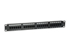 Picture of Equip 24-Port Cat.5e Unshielded Patch Panel, Black