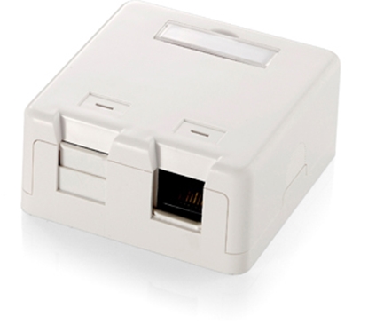 Изображение Equip 2-Port Keystone Jack Surface Mount Box