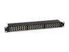 Изображение Equip 48-Port Cat.6 Shielded Patch Panel, Black