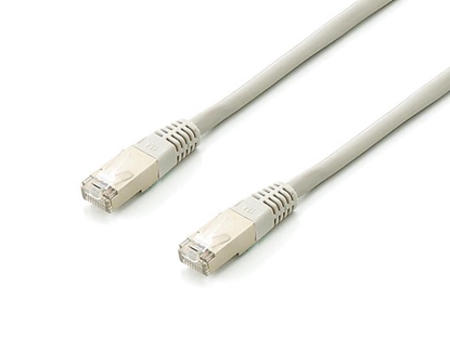 Изображение Equip Cat.6A Platinum S/FTP Patch Cable, Grey, 2.0m, 10pcs/set
