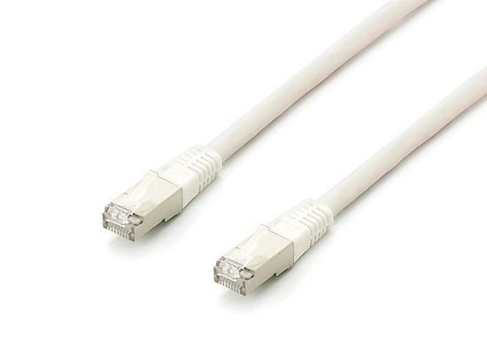 Picture of Equip Cat.6A Platinum S/FTP Patch Cable, White, 3.0m , 5pcs/set