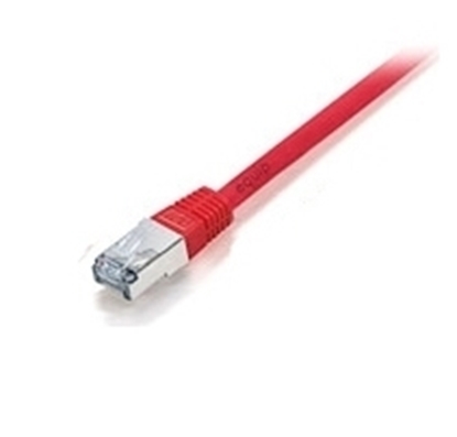Attēls no Equip Cat.6A S/FTP Flat Patch Cable, 3m, red