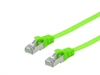 Picture of Equip Cat.6A U/FTP Flat Patch Cable, 1.0m, Green