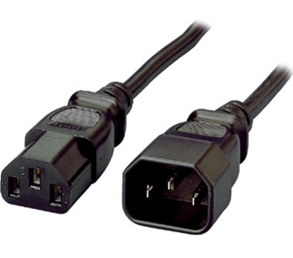Attēls no Equip High Quality Power Cord, C13 to C14