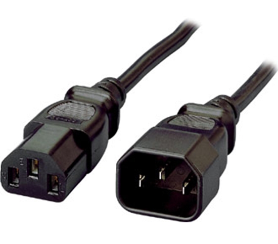Picture of Equip High Quality Power Cord, C13 to C14