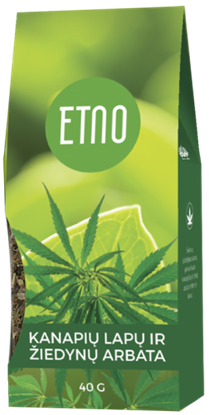 Изображение ETNO Hemp Leaf and Inflorescence Tea 40g
