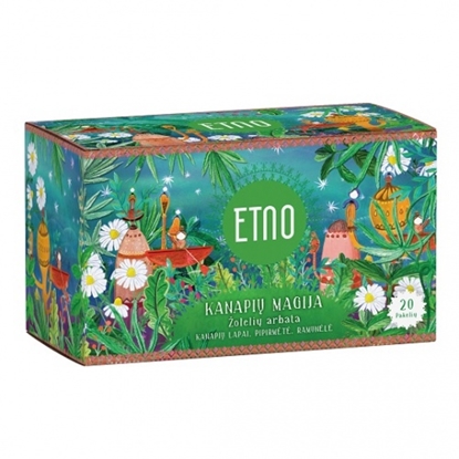 Изображение ETNO Hemp Magic Herbal Tea 40g (1,5gx20)