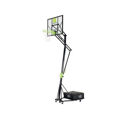 Изображение EXIT Galaxy pārvietojamais basketbola grozs uz riteņiem - zaļš / melns