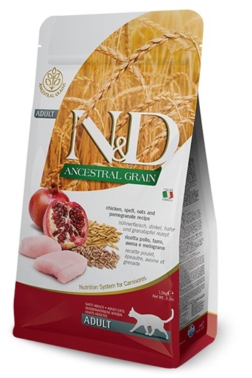 Picture of FARMINA N&D Ancestral Grain Chicken - dry cat food - 1,5 kg