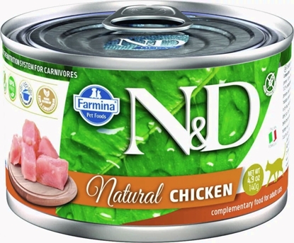 Attēls no FARMINA N&D Cat Natural Chicken - wet cat food - 140 g
