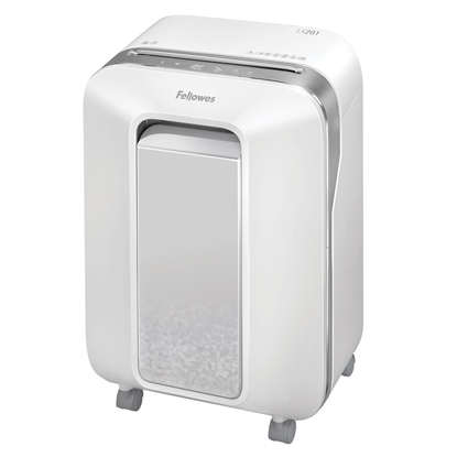 Picture of Fellowes Powershred LX201 Micro-Cut Shredder white