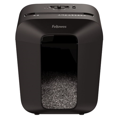 Picture of Fellowes Powershred LX41 paper shredder Particle-cut shredding Black