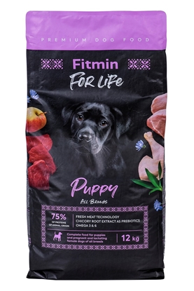Picture of FITMIN For Life Puppy - dry dog food - 12 kg