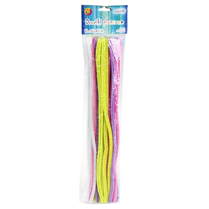 Picture of Fl. Materiāls Stieplītes krāsainas 40gab.