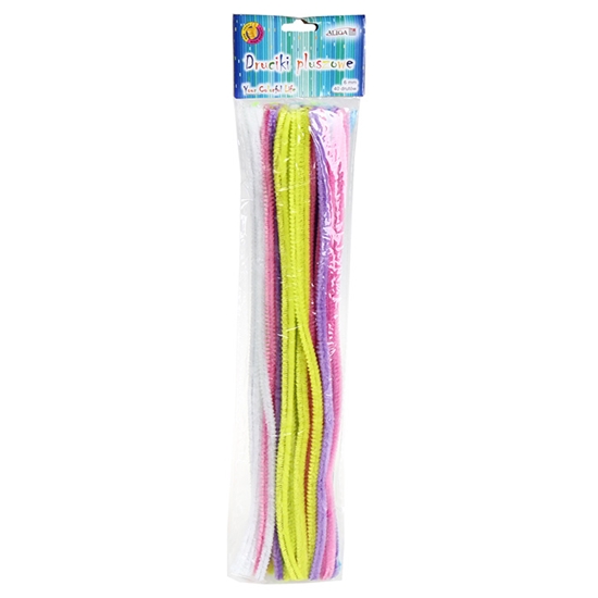 Picture of Fl. Materiāls Stieplītes krāsainas 40gab.