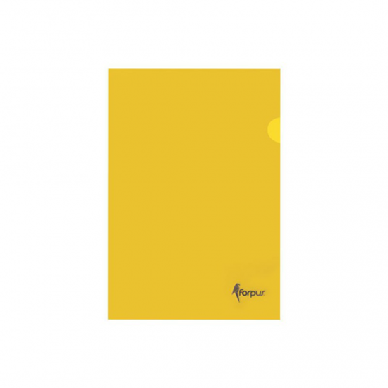Изображение Folder L Forpus, A4, 180 microns, yellow, plastic