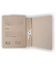 Picture of Folder SMLT, archival, A4 2cm, 400g, with 2 straps, with print, brown, cardboard