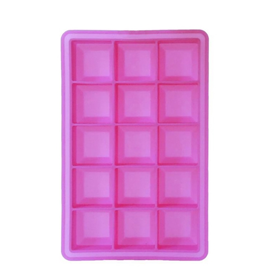 Изображение Forma ledus saldēšanai Kubiņi 3x3cm silikona violets