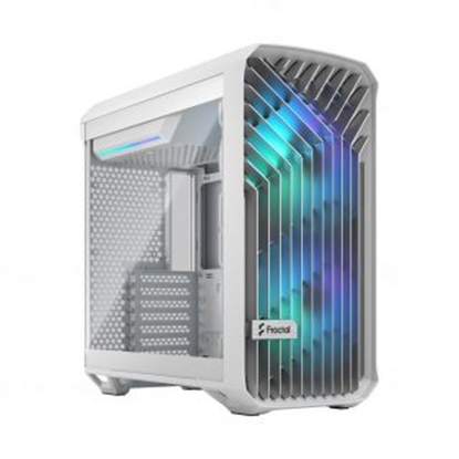 Attēls no Fractal Design | Torrent Compact | RGB White TG clear tint | Mid-Tower | Power supply included No | ATX