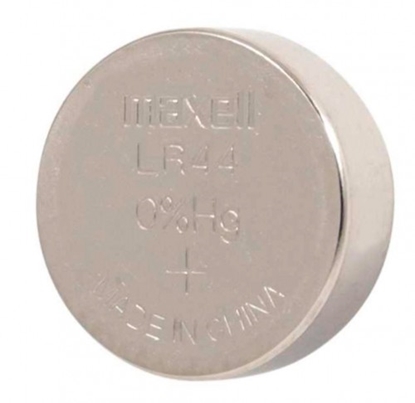 Изображение G13 baterija 1.5V Maxell Alkaline LR44/A76 iepakojumā 1 gb.