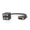 Picture of Gembird Adapter DVI-I Male to 2x VGA Female