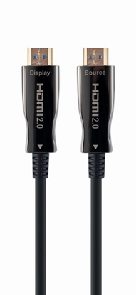 Attēls no Gembird CCBP-HDMI-AOC-20M-02 Active Optical (AOC) High speed HDMI cable with Ethernet "AOC Premium Series", 20m