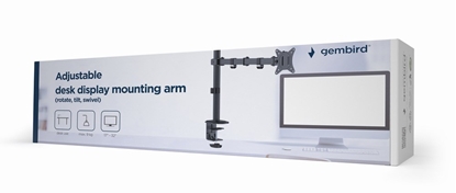 Изображение Gembird MA-D1-01 monitor mount / stand 81.3 cm (32") Black Desk