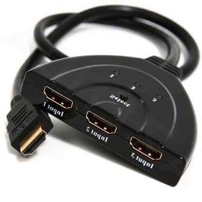 Picture of Gembird Switch HDMI Male - HDMI Female Black