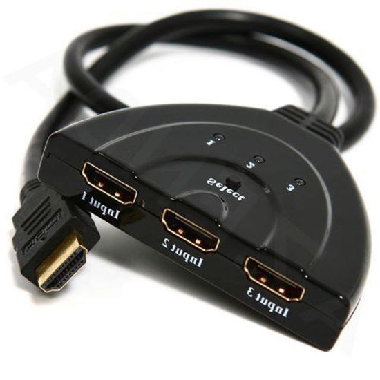 Picture of Gembird Switch HDMI Male - HDMI Female Black