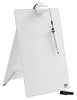 Picture of Glass Desktop Whiteboard Easel Nobo Brilliant White 22x30cm