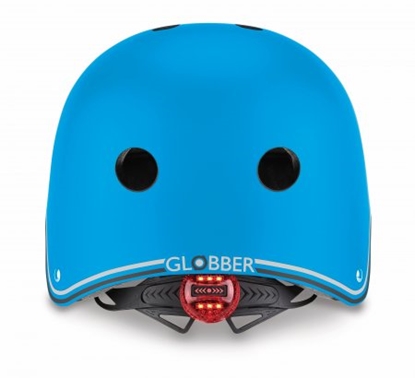 Изображение Globber | Sky blue | Helmet Go Up Lights