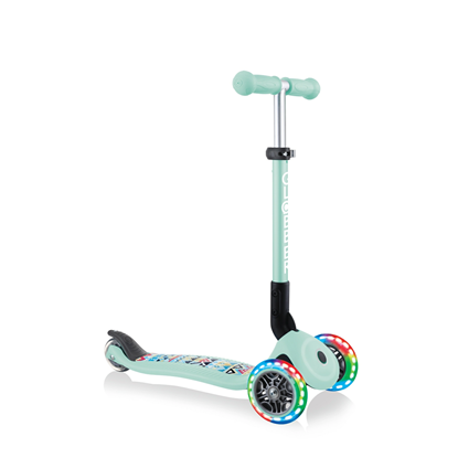 Picture of Globber | Scooter | Mint | Junior Foldable Fantasy Lights