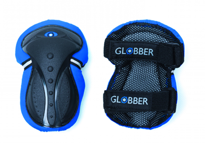 Изображение GLOBBER Scooter Protective Pads Junior XXS Range A (25 kg), Blue | Globber | Blue | Scooter Protective Pads Junior XXS Range A