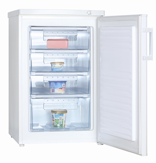 Picture of Goddess | GODFSC085TW9E | Freezer | Energy efficiency class E | Upright | Free standing | Height 85 cm | Total net capacity 91 L | White