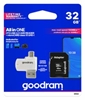 Изображение Goodram MicroSD 32GB All in one class 10 UHS I + Card reader