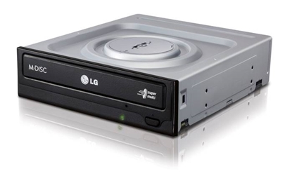 Изображение H.L Data Storage DVD-Writer HH Bare type GH24NSD5 Internal, Interface SATA, DVD±R/RW, CD read speed 48 x, CD write speed 48 x, Black, Desktop