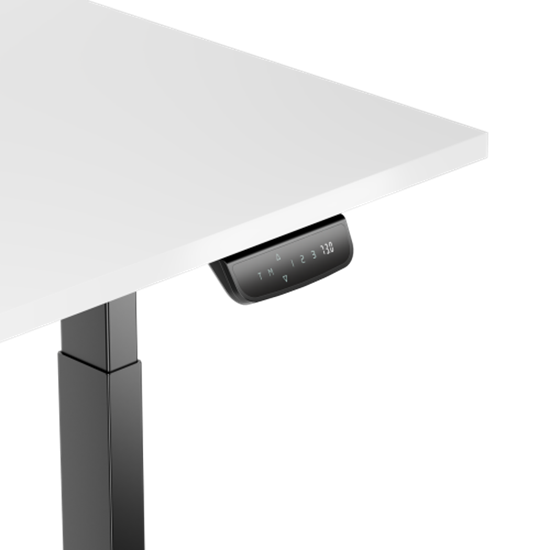 Picture of Adjustable Height Table Up Up Bjorn Black, Table top M White