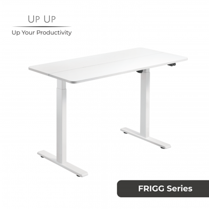 Attēls no Adjustable Height Table Up Up Frigg White