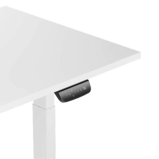Picture of Adjustable Height Table Up Up Thor White, Table top L White