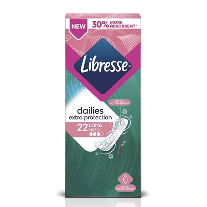 Picture of Hig.ieliktnīši Libresse Extra Protection Long 22gab.