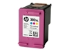 Picture of HP 303XL High Yield Tri-color Ink Cart.