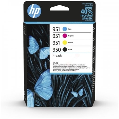 Изображение HP 6ZC65AE 4-Pack BK/C/M/Y No. 950 and 951