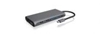 Picture of ICY BOX IB-DK4050-CPD Wired USB 3.2 Gen 1 (3.1 Gen 1) Type-C Anthracite
